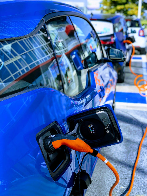 Electric vehicles are the future of mobility. Image courtesy of John Cameron on Unsplash.